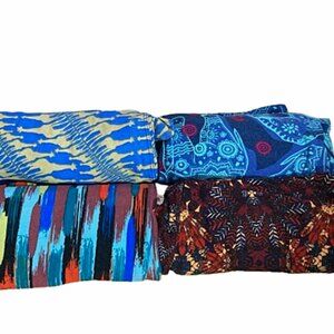Set of 4 LulaRoe Leggings Tall & Curvy